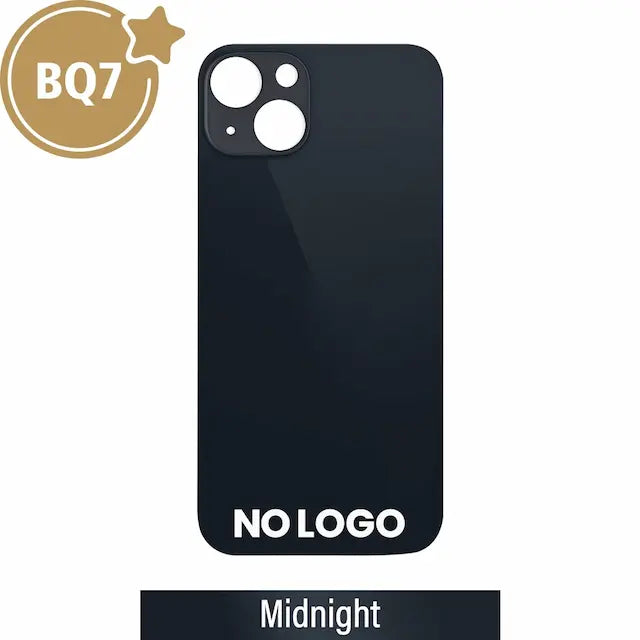BQ7 Rear Glass With 3M Adhesive Replacement for iPhone 13 mini (NO LOGO)-Midnight