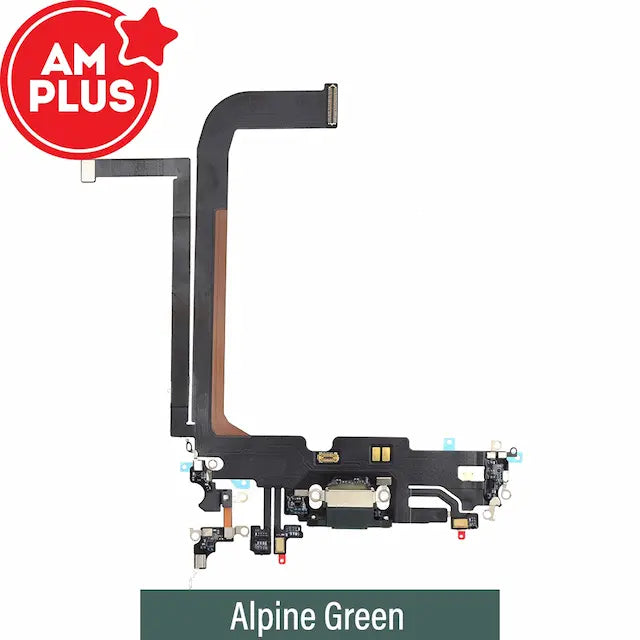 AMPLUS Charging Port for iPhone 13 Pro Max-Alpine Green