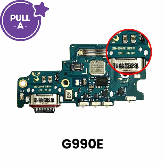 Charging Port Board for Samsung Galaxy S21 FE 5G G990E (PULL-A)
