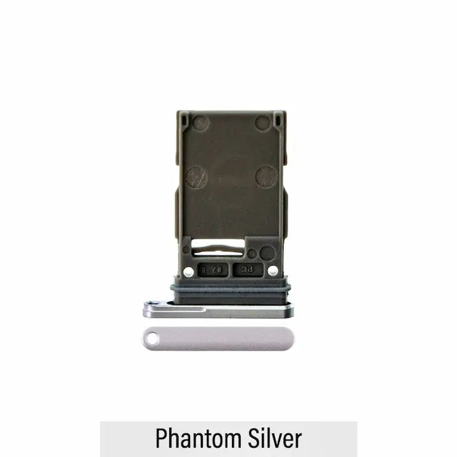 Single SIM Card Tray for Samsung Galaxy Z Fold 3 5G F926B-Phantom Silver