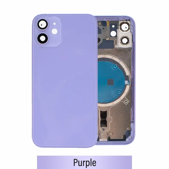 Rear Housing for iPhone 12 mini (NO LOGO)-Purple