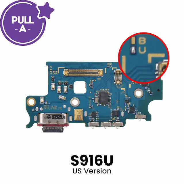 Charging Port Board for Samsung Galaxy S23 Plus 5G S916U (US Version) (PULL-A)