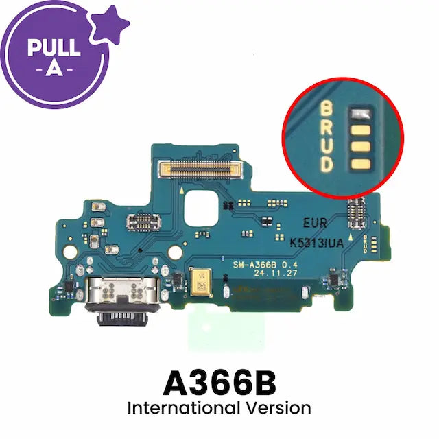 Charging Port Board for Samsung Galaxy A36 5G A366B / A366R (PULL-A)