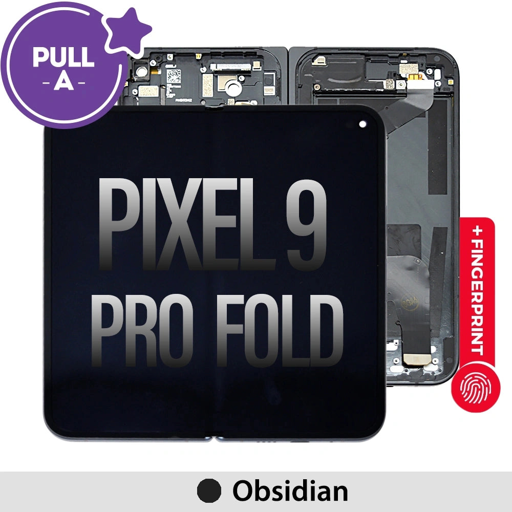 OLED Screen Digitizer Replacement With Fingerprint Sensor for Google Pixel 9 Pro Fold (PULL-A)