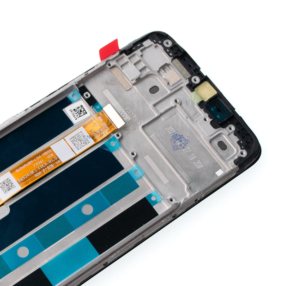 BQ7 LCD Assembly Replacement with Frame for OPPO A15 / A15s / A35 (As the same as service pack, but not from official OPPO)