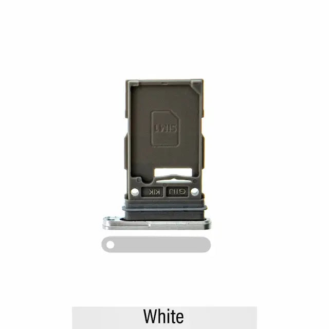 Single SIM Card Tray for Samsung Galaxy S21 FE 5G G990B-White