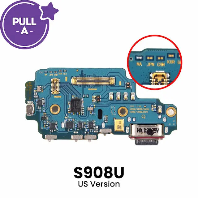 Charging Port Board for Samsung Galaxy S22 Ultra 5G S908U (US Version) (PULL-A)