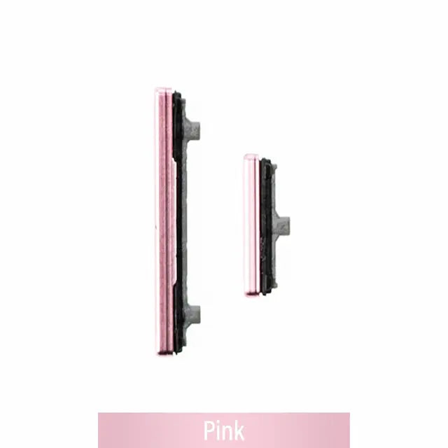 Power & Volume Button Set for Samsung Galaxy S20 G980F / S20 Plus G985F-Pink
