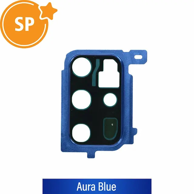 Rear Camera Lens Back Glass Cover for Samsung Galaxy S20 Plus G985F / G986B GH98-45004H (Service Pack)-Aura Blue