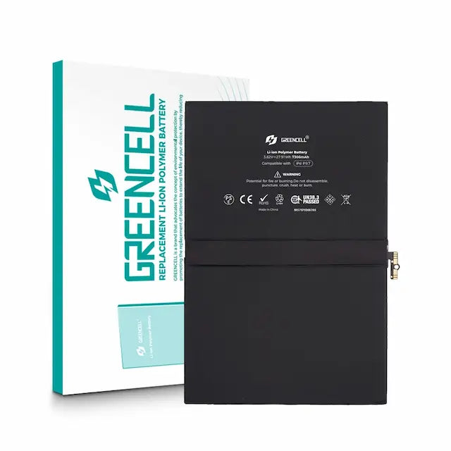Greencell iPad Pro 9.7 (2016) Replacement Battery with Adhesive Strips 7306mAh