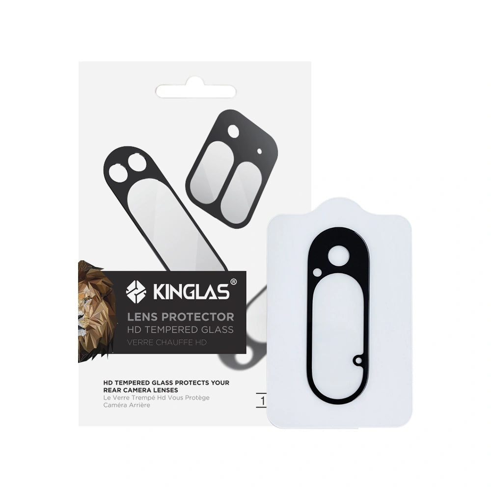 3D Partial Coverage HD Clear Camera Lens Protector Film for Google Pixel 11 Pro