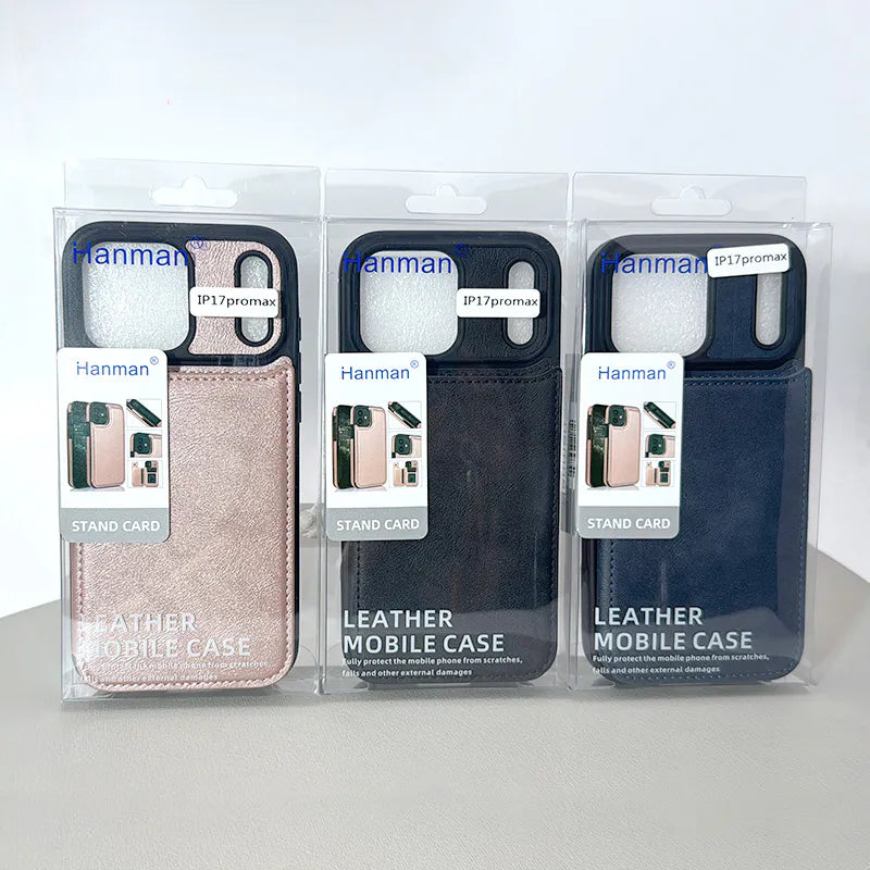 Hanman Stand Card Case for iPhone 17 Air