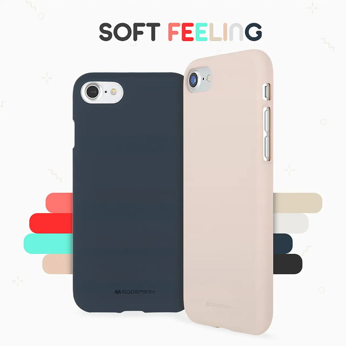 Mercury Soft Feeling Jelly Case for Samsung Galaxy Note 8-Mint
