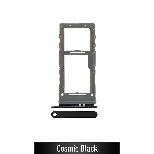 Single SIM Card Tray for Samsung Galaxy S20 / S20 Plus / S20 Ultra-Cosmic Black