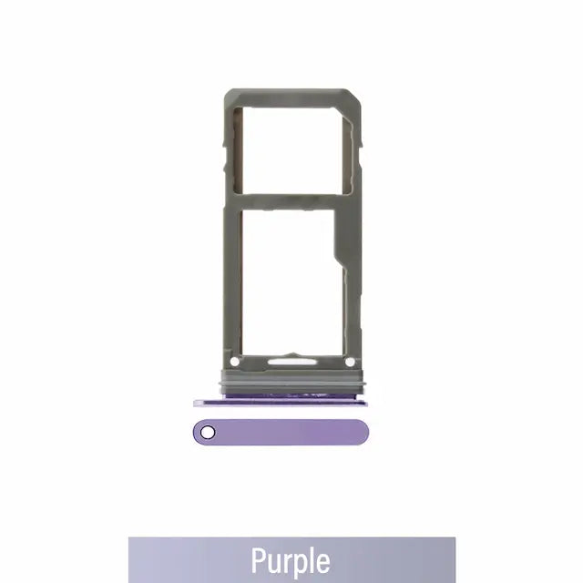 Single SIM Card Tray for Samsung Galaxy S8 G950F-Purple