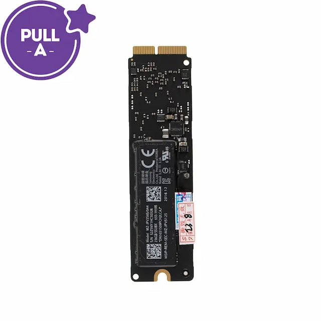SSD Solid State Drive 256G for MacBook Air 11" A1465 / Air 13" A1466 / Pro Retina 15'' A1398 / Pro Retina 13'' A1502 (2015-2017) (PULL-A)