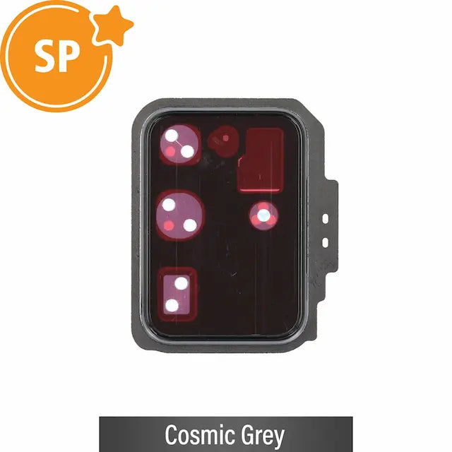 Rear Camera Lens Back Glass Cover for Samsung Galaxy S20 Ultra 5G G988B GH98-45031B (Service Pack)-Cosmic Grey