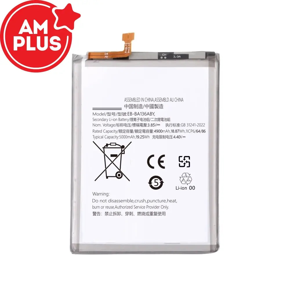 Samsung Galaxy A13 5G A136B Replacement Battery 4900mAh (AMPLUS)