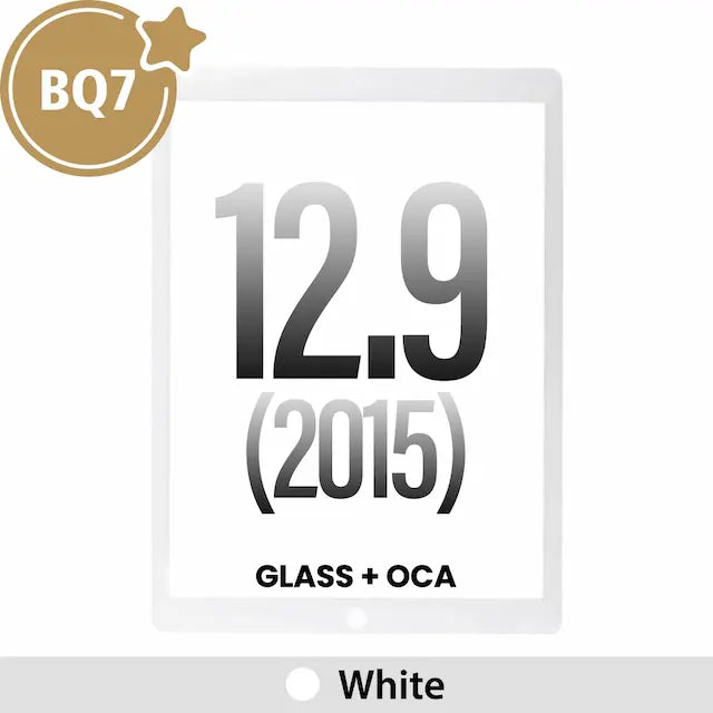 Front Screen Outer Glass With OCA for iPad 12.9 (2015) (BQ7)-White