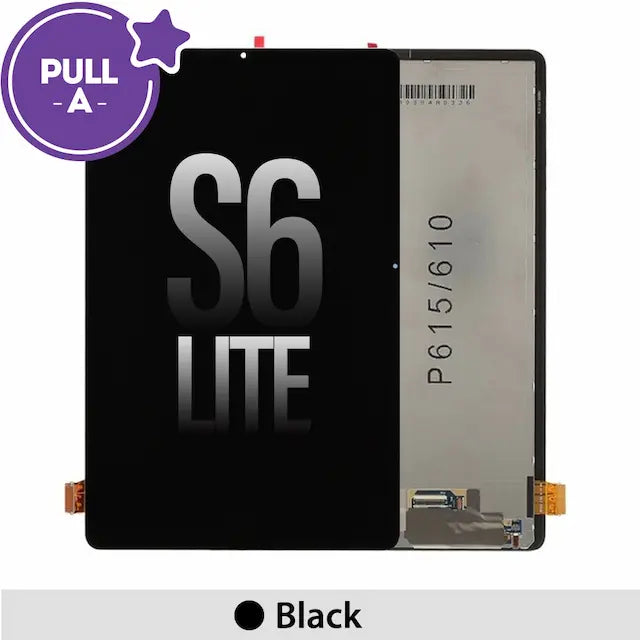 LCD Assembly Replacement for Samsung Galaxy Tab S6 Lite P610 / P613 / P615 / P619-Black (PULL-A)