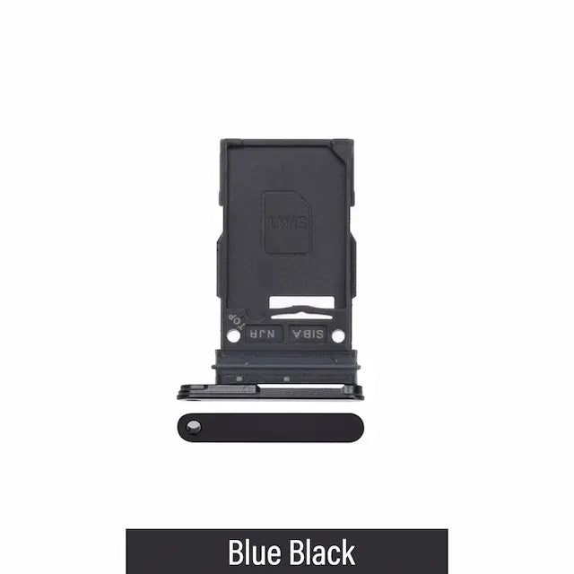 Single SIM Card Tray for Samsung Galaxy S25 S931B / S25+ S936B-Blue Black