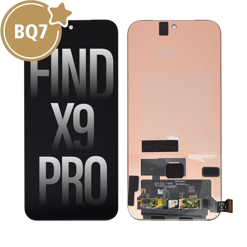 BQ7 OLED Screen Digitizer Replacement for OPPO Find X9 Pro (As the same as service pack, but not from official OPPO)