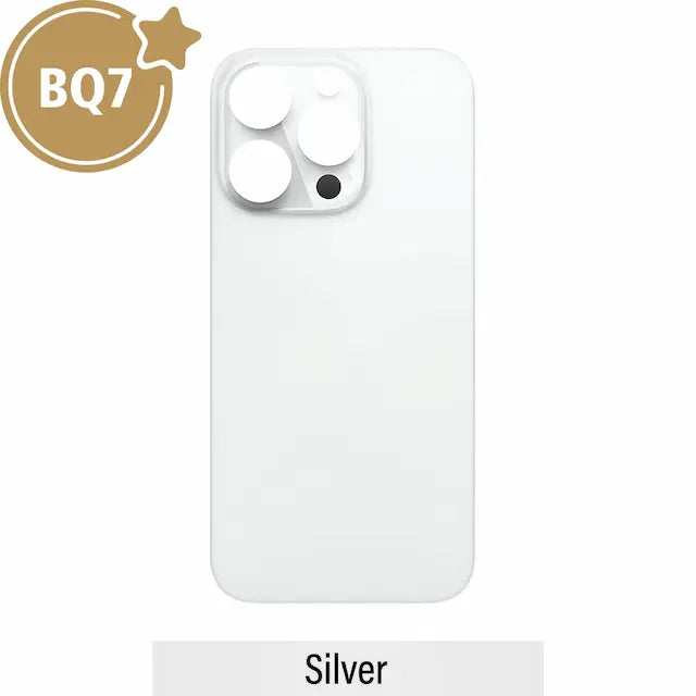 BQ7 Rear Glass With 3M Adhesive Replacement for iPhone 12 Pro (NO LOGO)-Silver