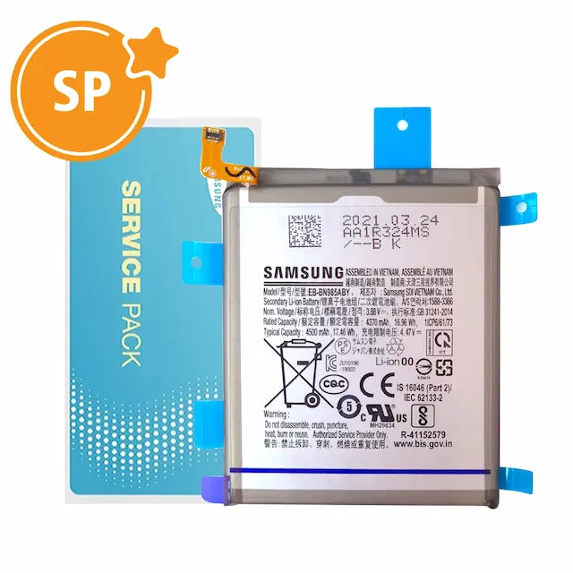 Samsung Galaxy Note 20 Ultra (SM-N985F) Battery 4370mAh GH82-23333A EB-BN985ABY (Service Pack)