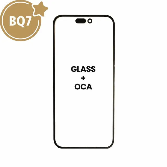 Front Screen Outer Glass With OCA for iPhone 14 Pro Max (BQ7)