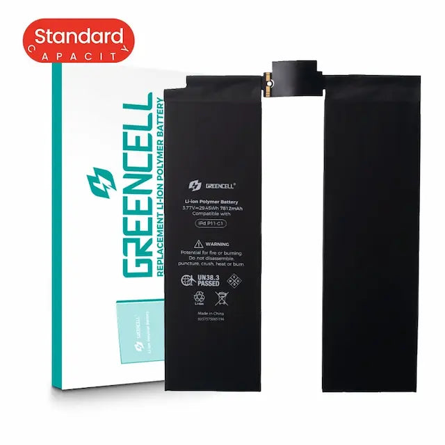 Greencell (7812mAh) iPad Pro 11 (2018) Replacement Battery with Adhesive Strips
