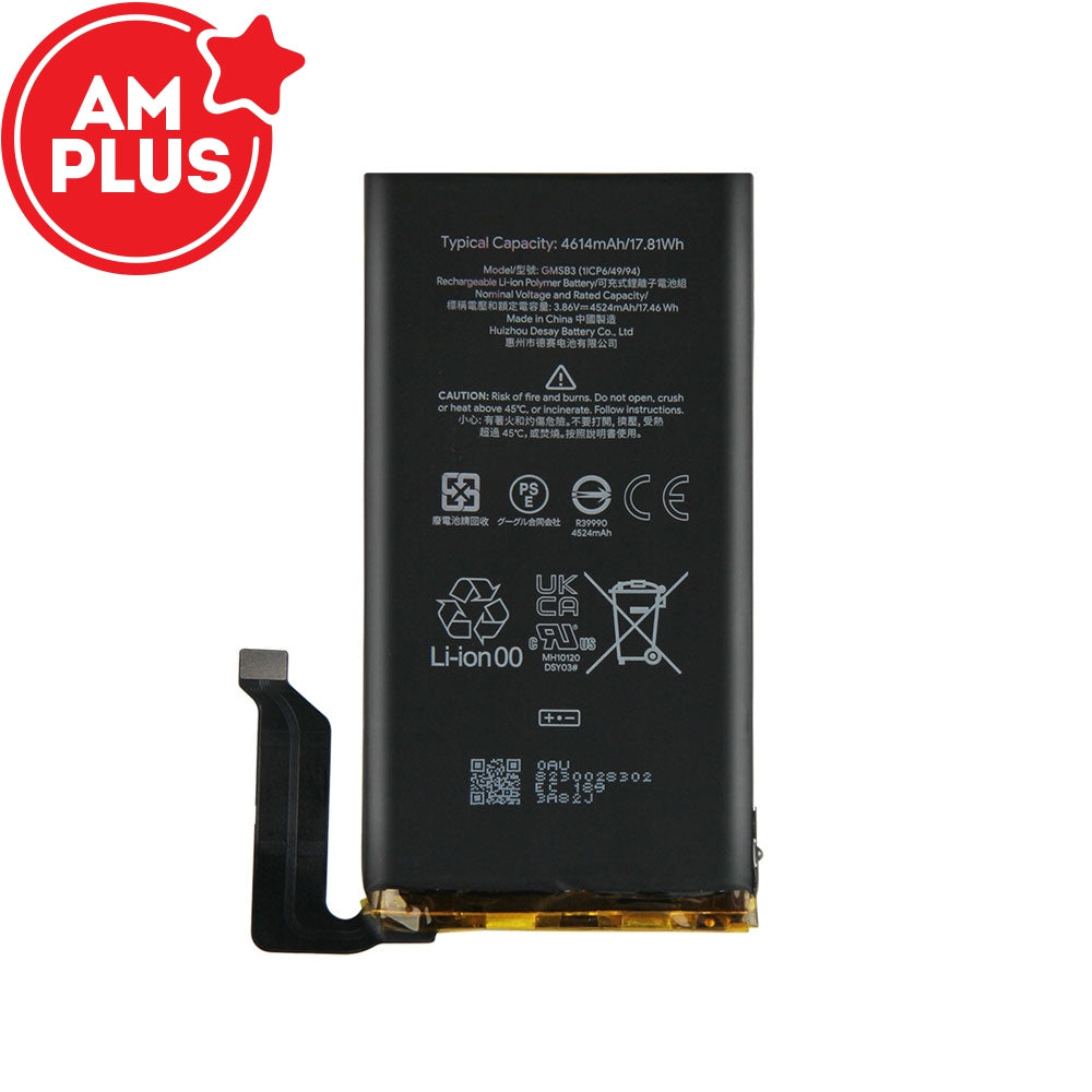 AMPLUS Google Pixel 6 Replacement Battery 4614mAh