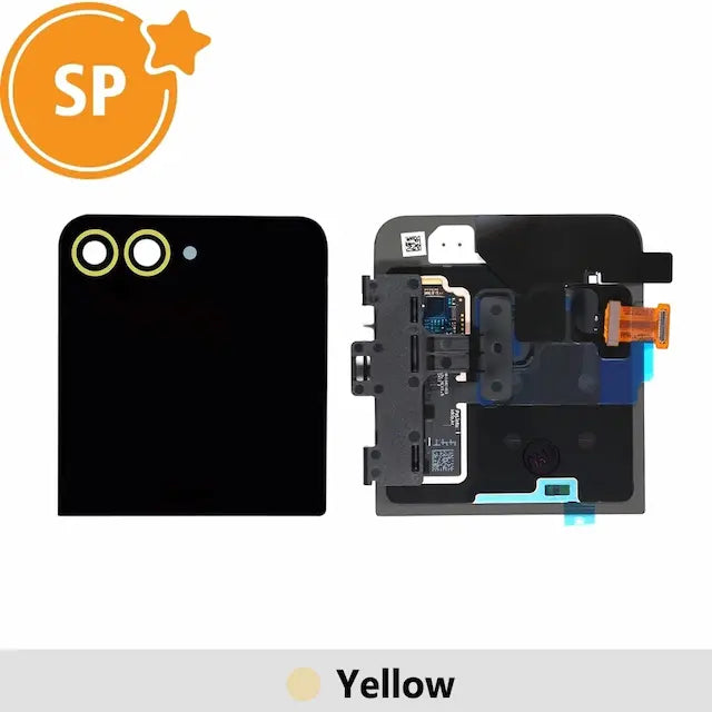 Samsung Galaxy Z Flip6 F741B Outer OLED Screen Replacement GH97-30012B (Service Pack)-Yellow