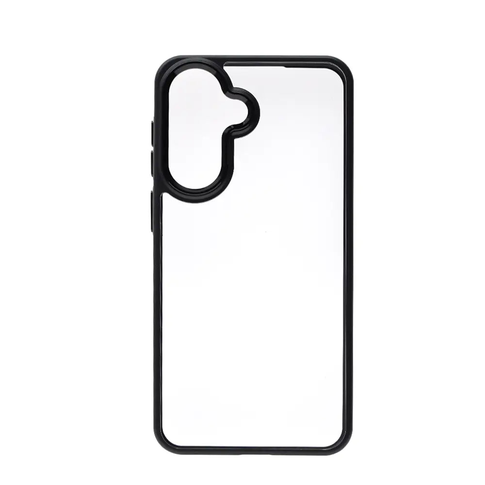 Metal Camera Lens Transparent Protection Shockproof Case Cover For Samsung A37 5G A376B-Black