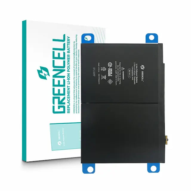 Greencell (7340mAh) iPad Air2 Replacement Battery with Adhesive Strips (Original chip best quality in the market )