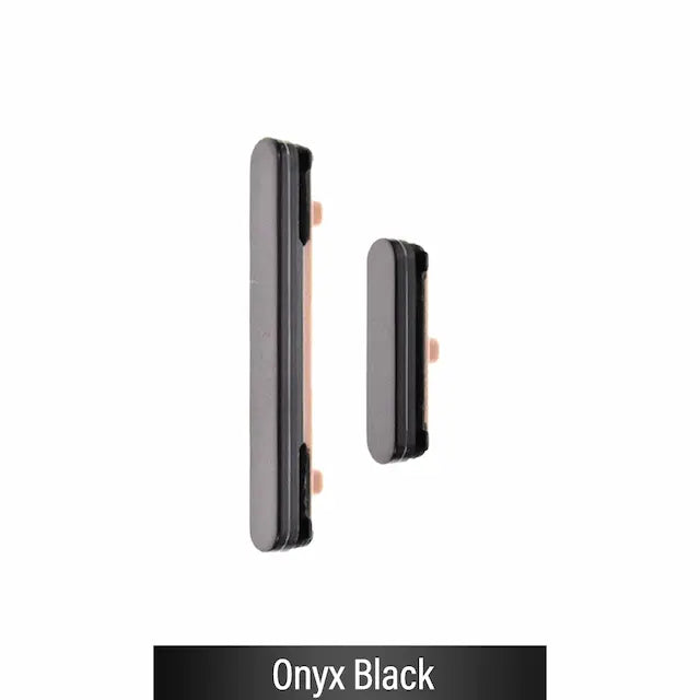 Power Button and Volume Button Side Button for Samsung Galaxy S24 S921B / S24 Plus S926B-Onyx Black