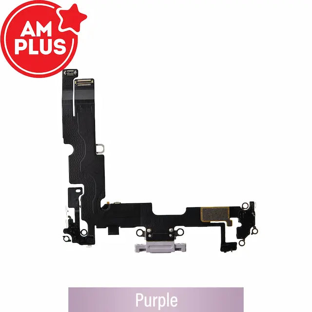 AMPLUS Charging Port for iPhone 14 Plus-Purple