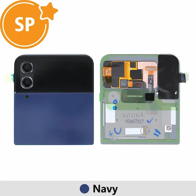 Samsung Galaxy Z Flip4 F721B Outer OLED Screen Replacement GH97-27947E (Service Pack)-Navy