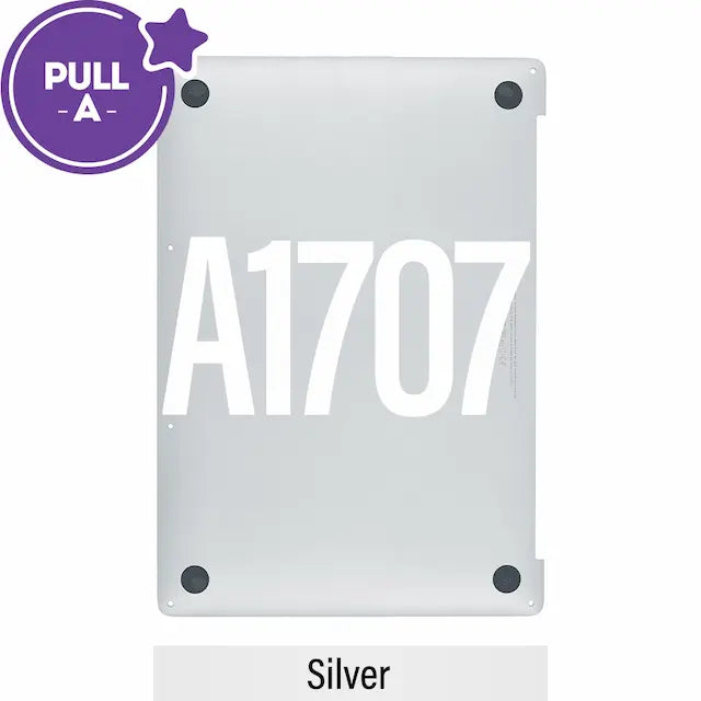 Bottom Case For MacBook Pro 15" A1707 (2016-2017) (PULL-A)-Silver