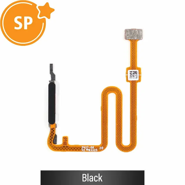 Fingerprint Reader with Flex Cable for Samsung Galaxy A05s A057F GH81-24395A (Service Pack)-Black