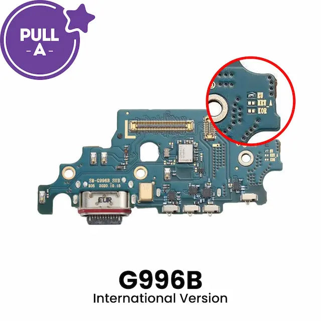 Charging Port Board for Samsung Galaxy S21 Plus G996B (International Version) (PULL-A)