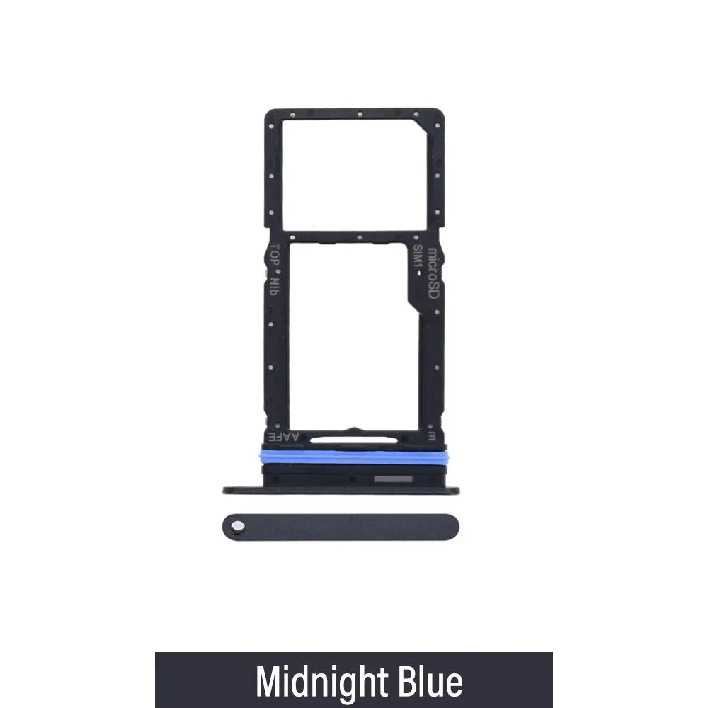Single SIM Card Tray for Samsung Galaxy A16 4G A165-Midnight Blue