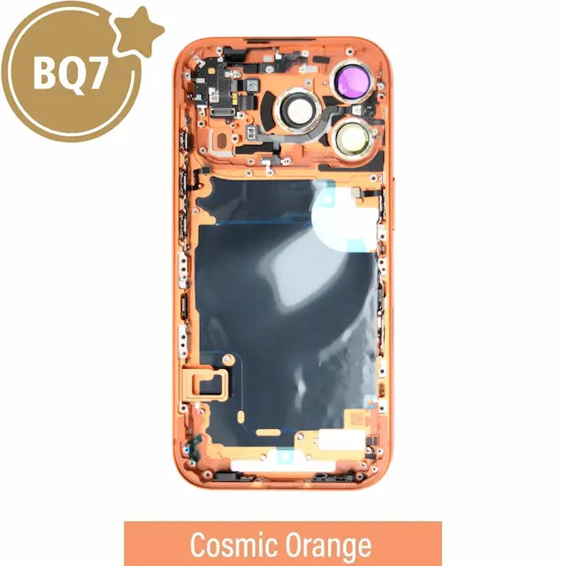 Mid-Frame Housing for iPhone 17 Pro-Cosmic Orange (With SIM Tray Version) (BQ7)