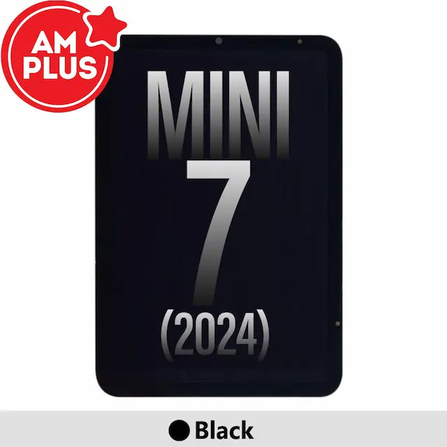 AMPLUS LCD Screen Replacement for iPad mini 7 (Wifi / 4G) (2024) -Black