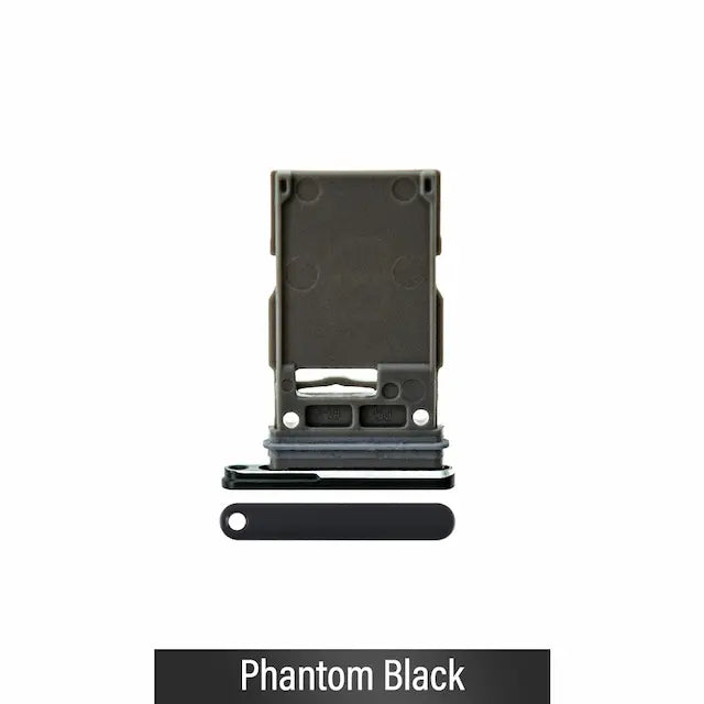 Single SIM Card Tray for Samsung Galaxy Z Fold 3 5G F926B-Phantom Black