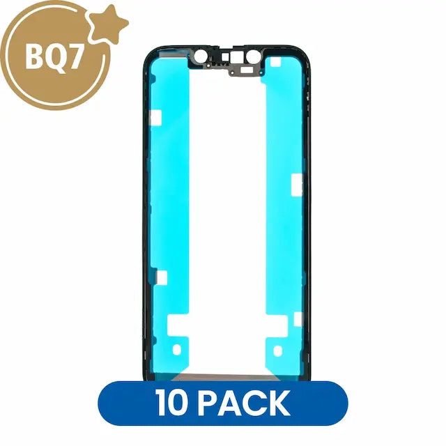 Front LCD Screen Bezel Frame With 3M Glue for iPhone 13 mini (BQ7) (Pack of 10)
