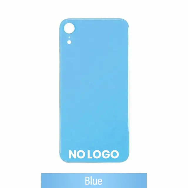Rear Glass With 3M Adhesive Replacement for iPhone XR (NO LOGO)-Blue