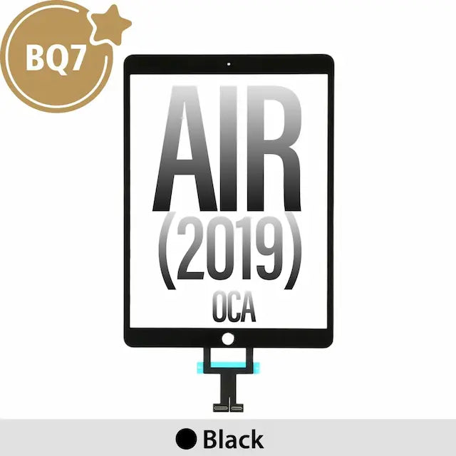 BQ7 Touch Screen Digitizer with OCA for iPad Air (2019) -Black