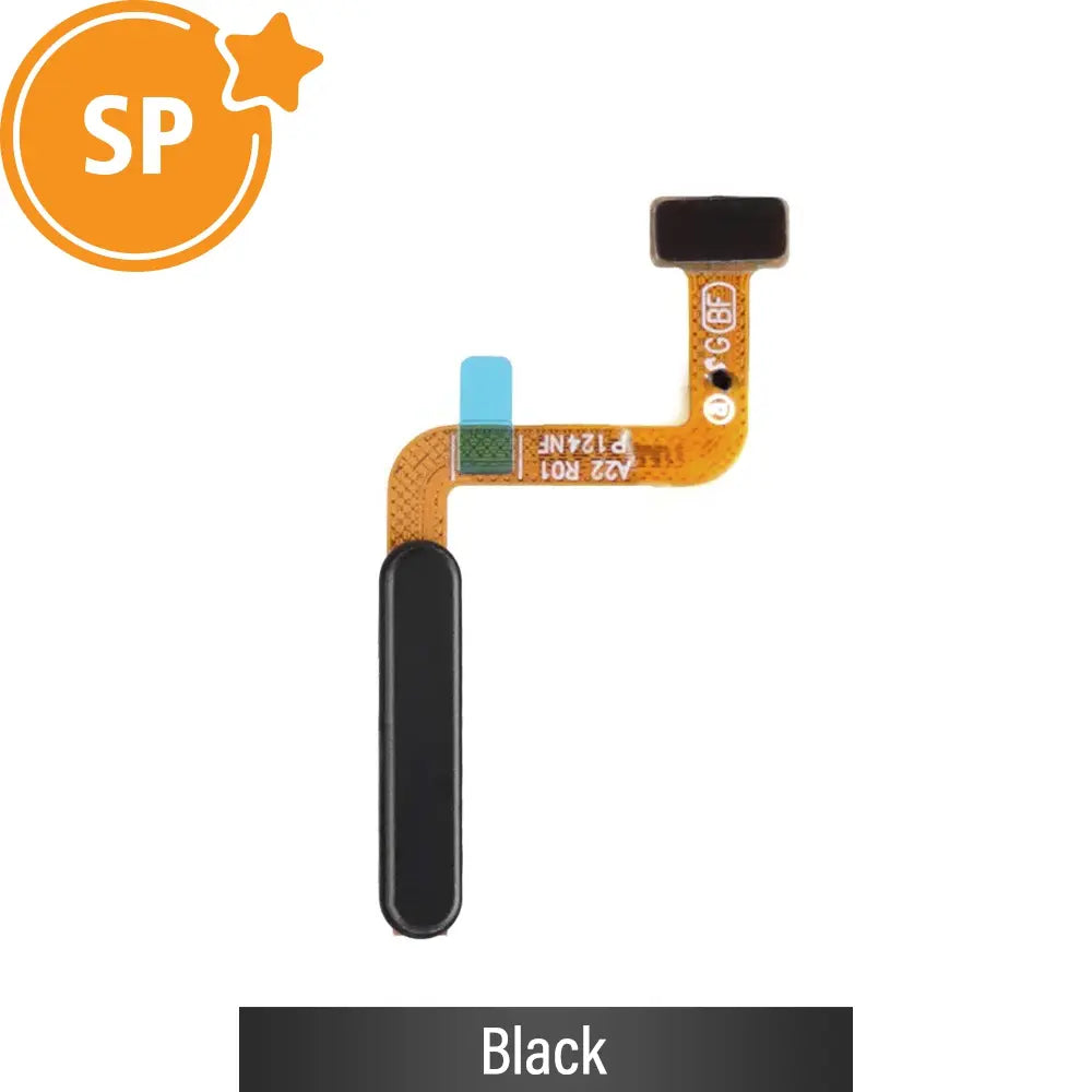 Fingerprint Reader with Flex Cable for Samsung Galaxy A22 A225F GH96-14401A(Service Pack)-Black