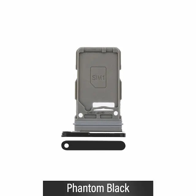 Single SIM Card Tray for Samsung Galaxy S21 Plus 5G G996-Phantom Black