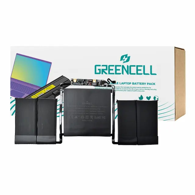 Greencell Battery A1819 MacBook Pro 13" A1706 (Late 2016-Mid 2017)